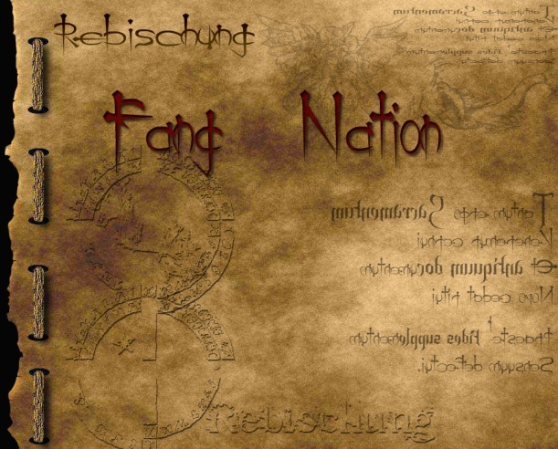 Rebischung vampire and gothic album : Fang Nation